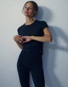 4F Tricou slim pentru yoga cu uscare rapidă pentru femei - S
