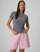 4F Tricou slim rib pentru femei - L