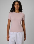 4F Tricou slim rib pentru femei - S