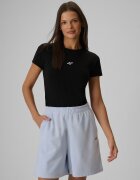 4F Tricou slim simplu damă - XL