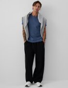 4F Tricou slim simplu pentru bărbați - M