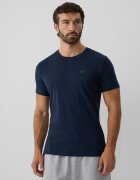 4F Tricou slim simplu pentru bărbați - S