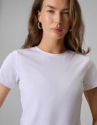4F Tricou slim simplu pentru femei - M