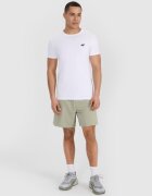 4F Tricou slim unicolor pentru bărbați (2-pack) - L