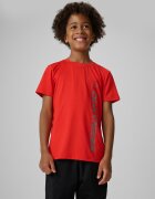 4F Tricou sport regular cu uscare rapidă pentru băieți - roșu 134/140 (8-10 ani)