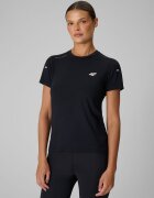 4F Tricou trekking din fibră de bambus pentru femei - S