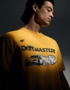 4F Tricou unisex regular cu imprimeu | Drift Masters - XL