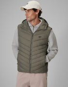 4F Vestă cu umplutură sintetică pentru bărbați - khaki XL