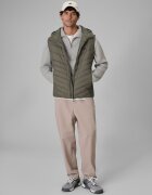 4F Vestă cu umplutură sintetică pentru bărbați - khaki XL