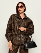 A.P.C. De piele geantă pe umăr Paloma