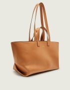 A.P.C. De piele geantă shopper + borsetă Le Drummer