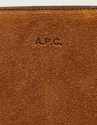 A.P.C. Geantă pe umăr Le Drummer | piele întoarsă