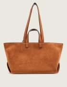 A.P.C. Geantă shopper + borsetă Le Drummer | piele întoarsă