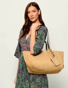 A.P.C. Geantă shopper + borsetă Le drummer | piele întoarsă