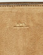 A.P.C. Geantă shopper + borsetă Le drummer | piele întoarsă