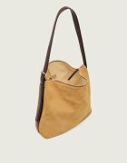 A.P.C. Geantă shopper Vera Maxi | piele întoarsă