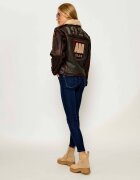 Aeronautica Militare Căptușită geacă | regular fit | shearling