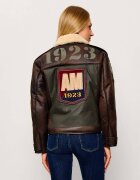 Aeronautica Militare Căptușită geacă | regular fit | shearling