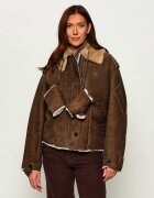 Aeronautica Militare De piele cojoc | Regular Fit