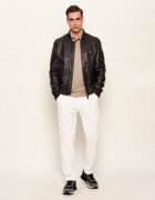 Aeronautica Militare Geacă de piele bomber | regular fit