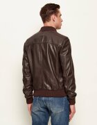 Aeronautica Militare Geacă de piele bomber | regular fit