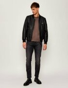 Aeronautica Militare Geacă de piele bomber | regular fit