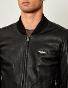 Aeronautica Militare Geacă de piele bomber | regular fit