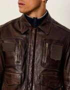 Aeronautica Militare Geacă de piele | regular fit