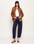 Aeronautica Militare Geacă | regular fit | piele întoarsă