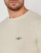 Aeronautica Militare Pulover GIROCOLLO | Regular Fit cu adaos de lână