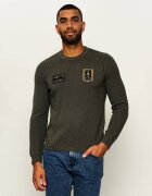 Aeronautica Militare Pulover | regular fit cu adaos de lână