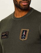 Aeronautica Militare Pulover | regular fit cu adaos de lână