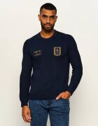 Aeronautica Militare Pulover | regular fit cu adaos de lână