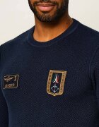 Aeronautica Militare Pulover | regular fit cu adaos de lână