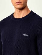 Aeronautica Militare Pulover | Regular Fit cu adaos de lână