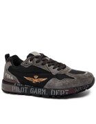 Aeronautica Militare Sneakers cu adaos de piele