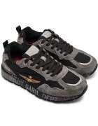Aeronautica Militare Sneakers cu adaos de piele