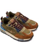 Aeronautica Militare Sneakers cu adaos de piele