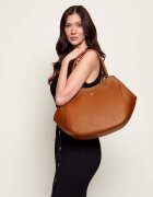 Aigner De piele geantă shopper CARRÉ SOFT