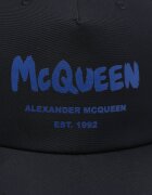 Alexander McQueen Șapcă baseball TONAL GRAFFITI