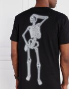 Alexander McQueen Tricou NEON SKEL | Loose fit