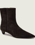 AllSaints Botine cu toc Piper | piele întoarsă