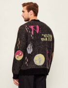 AllSaints Cardigan EMOTIVE | Oversize fit cu adaos de lână