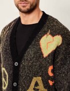 AllSaints Cardigan EMOTIVE | Oversize fit cu adaos de lână