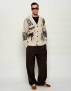 AllSaints Cardigan FOXX | Oversize fit cu adaos de lână