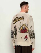 AllSaints Cardigan FOXX | Oversize fit cu adaos de lână