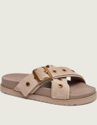 AllSaints De piele șlapi SUKI WESTERN | piele întoarsă