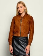 AllSaints Geacă bomber Orten | regular fit | piele întoarsă