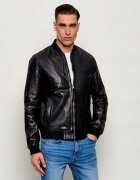 AllSaints Geacă de piele bomber MORTEN | regular fit