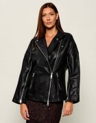 AllSaints Geacă de piele VENDRA | shearling